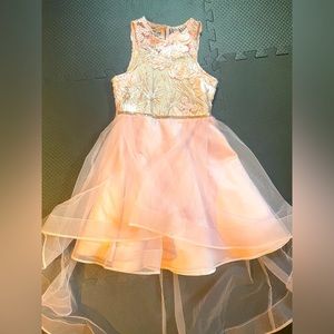 Little girl formal dress, size 7